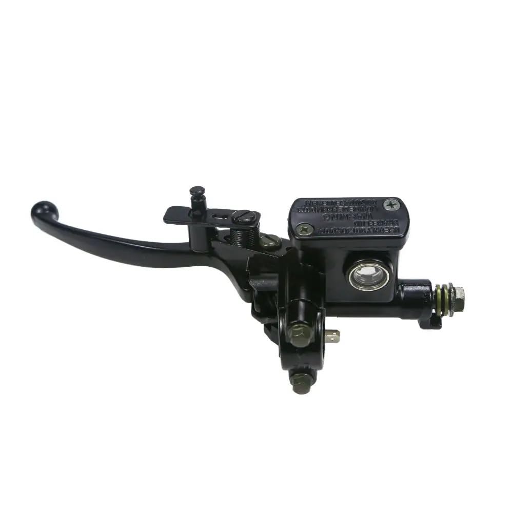 Haysxvr Left Brake Pump Lever Front Clutch Master Cylinder Fit For 50Cc 110Cc 150Cc Quad Bike Atv Adjustable Motorcycle Forward Brake Pump(Left)
