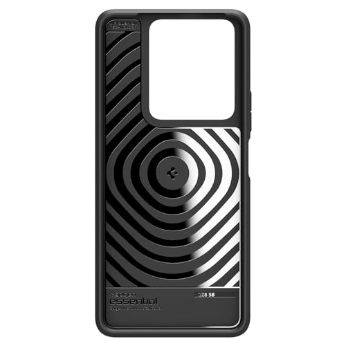 Image of Spigen Essential Sand Blast | vivo iQOO Z8 Case [Flexible] [Air Cushion Protection] iQOO Z8 Back Cover | TPU - Matte Black