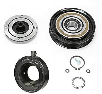 CoolTech AC Compressor Clutch Kit Pulley Coil Fits 2016-2018 Acura RDX 6CYL 3.5L