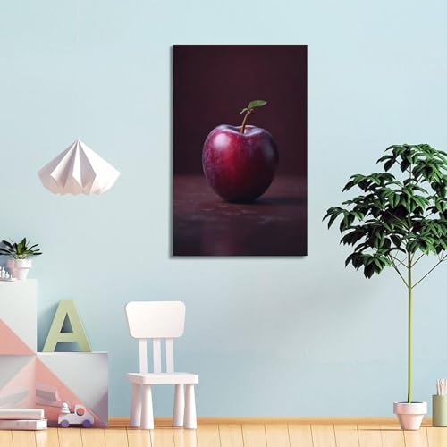 Affiche prune gros plan 40x60 cm impression artistique haute définition - 4