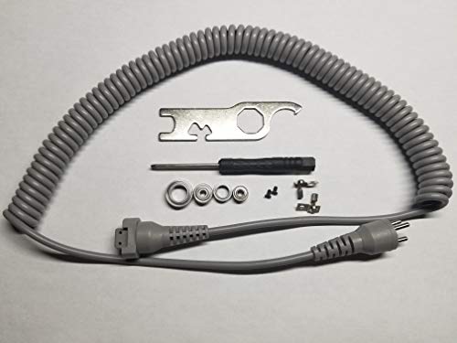 DRC Replacement Motor Cord, Carbon Brush, Bearings, Screws Repair Set for KUPA UPOWER UP200 UG12