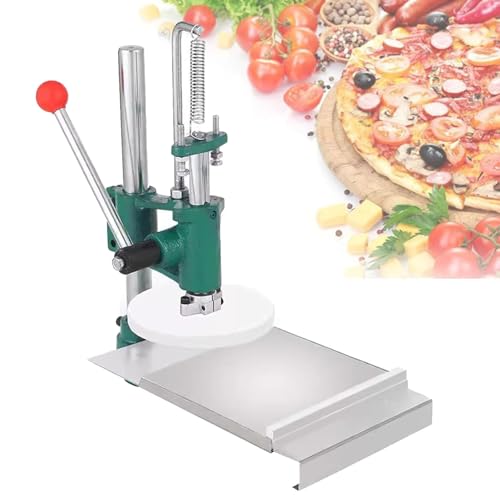 Ręczna prasa do ciasta, komercyjne narzędzie kuchenne ze stali nierdzewnej do tworzenia cienkiego ciasta na pizzę
