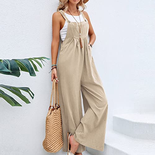Mono largo para mujer tipo playsuit elegante con prácticos bolsillos y botones funcionales 2