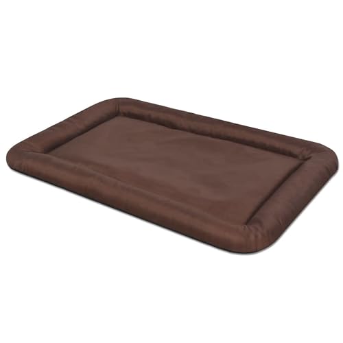 vidaXL Colchón para Perro tamaño M marrón