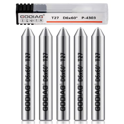 Sonde traceur HSS 60° GODIAG corrige le jeu d'usinage SILCA