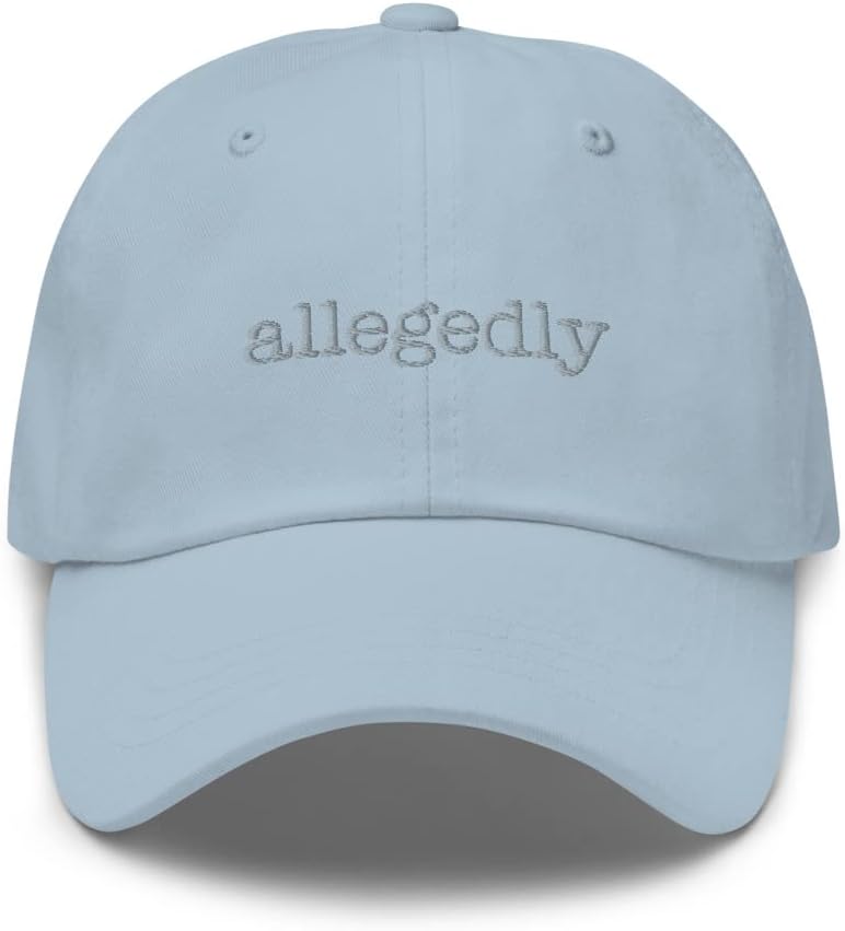 Funny Lawyer Hats, Allegedly hat, Lawyer hat, Law Student, Funny Lawyer Gift, Law School, Lawyer Attorney hat.