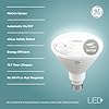 GE LED+ Motion LED Light Bulbs, PAR38 Outdoor Security Floodlights, 15W, Warm White (3 Pack)