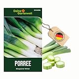 Porree Blaugr&uuml;ner Winter Samen - Allium porrum - Saatgut f&uuml;r 150 Pflanzen