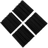 Zunedhys 4 StüCk Akustische Studio Absorptions Schaum Platte Breitband Schallabsorber Periodische Rillenstruktur, Schallabsorbierender Schaum