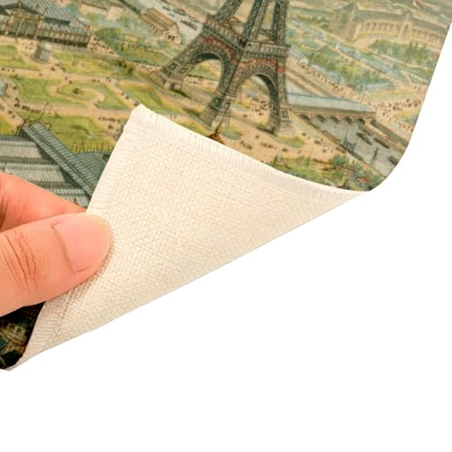 Sets de table lin Tour Eiffel souvenir de Paris 1889 cadeau crémaillère original - 5