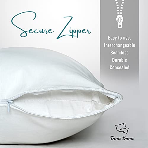 K&A Living - Copricuscino con cerniera