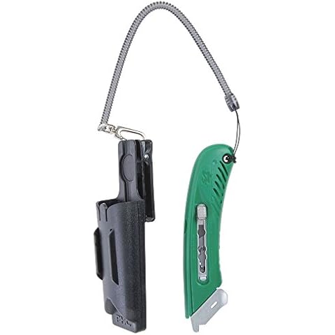 Pacific Handy Green Plastic Cutter Right Handed S4 Safety Cutter Kit Cover