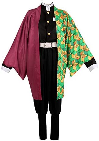 SBcosplay Demon Slayer Kamado Tanjirou Kamado Nezuko Agatsuma Zenitsu Tomioka Giyuu Cosplay Costume