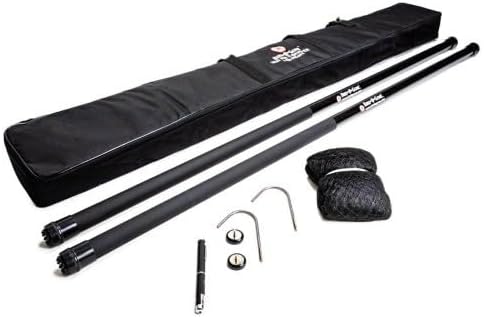 Bird B Gone - Mist Capture Net Kit - 10 x 20 Professional Bird Capture System - Includes 18 Telescoping Poles, Magnets, Hooks & Laser Pointer - Humane Live Release