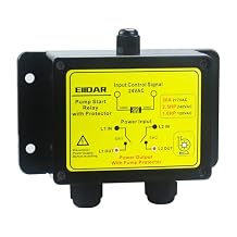 30A Pump Start Relay with Surge Protector 1-2.5HP 120V/240V Sprinkler System