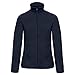 Felpa da Lavoro Donna Giacca Pile Micropile Poliestere con Zip Intera B&C ID 501 Woman, Colore: Navy, Taglia: M