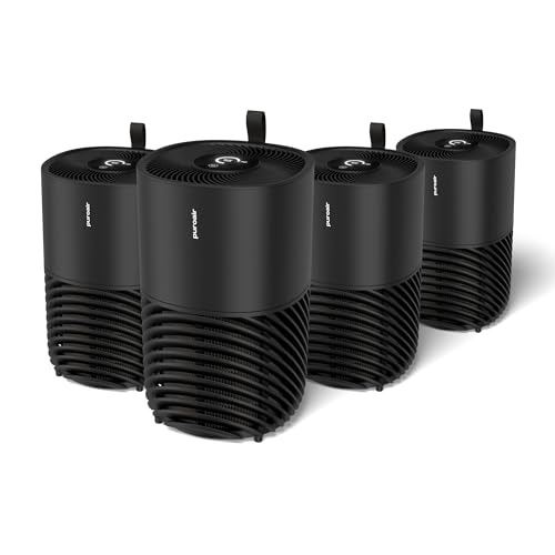 Image of PuroAir 130i Smart HEPA Air Purifiers for Bedroom Home Pets - 750 Ft (4PK)