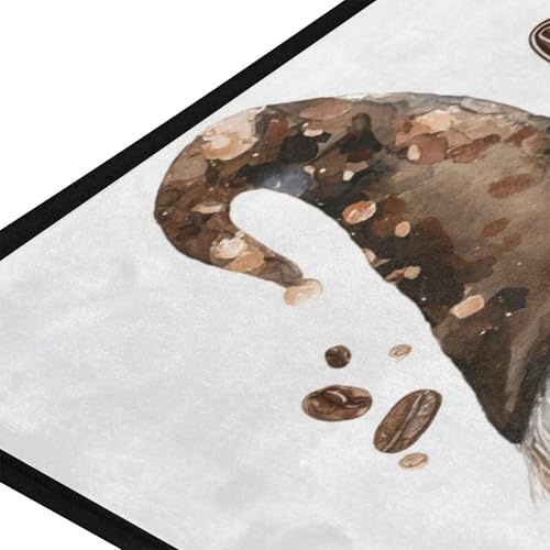 Tapete decorativo Aslsiy 100x50 cm café miniatura 7