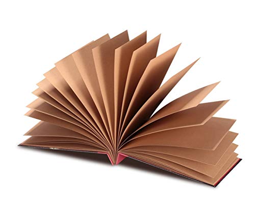 Scrapbook Photo Album, Our Adventure Book, Embossed Words Hardcover Movie Up Travel Scrapbook, for Anniversaries, Weddings, Travel, Baby Showers, etc. (Adventure Book)