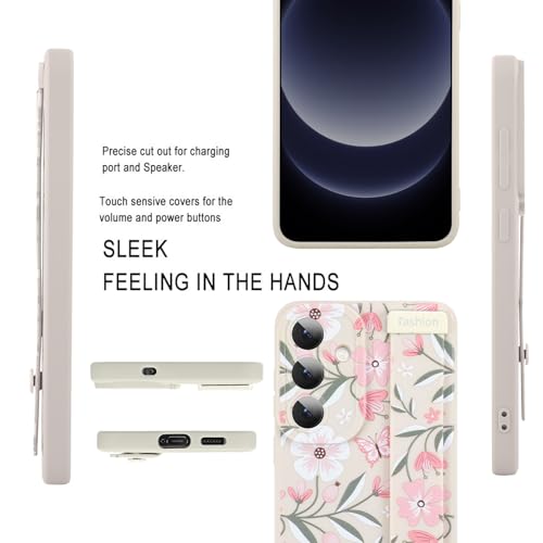 Image of Compatible with Samsung Galaxy S25 FE Case with Strap Wrist