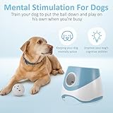 HuuppHip Automatic Dog Ball Launcher,Dog Ball Thrower with 10-30ft Launch Distance Adjustable,Tennis Ball Launcher for Dogs Indoor Outdoor with 6 Mini Balls,Interactive Dog Toys for Small Dogs - Image 3