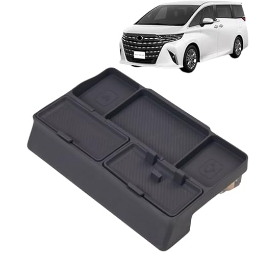 DodoxDIY 適用新型アルファード40系 ヴェルファイア 40系 アクセサリー ナビ トレイ コンソール トレイ 収納 ボックス カスタムパーツ 専用内装グッズ