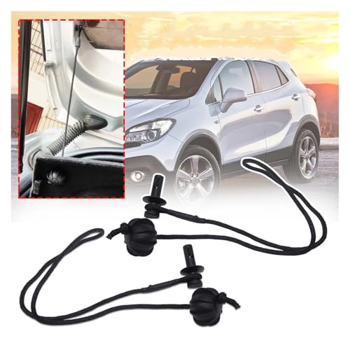 Sangle fixation tablette arrière Opel Mokka X cordon pivotant coffre - 7