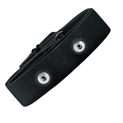 Verazquy Correa de repuesto para monitor de frecuencia cardíaca, compatible con equipos Wahoo Garmin Polar, distancia de hebilla de 1.77 pulgadas, elástico deportivo ajustable suave sensor HR correas