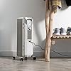 Cecotec Radiateur bain d’huile Ready Warm 5000 Space, avec 5 éléments, 1000 W et 3 niveaux de puissance
