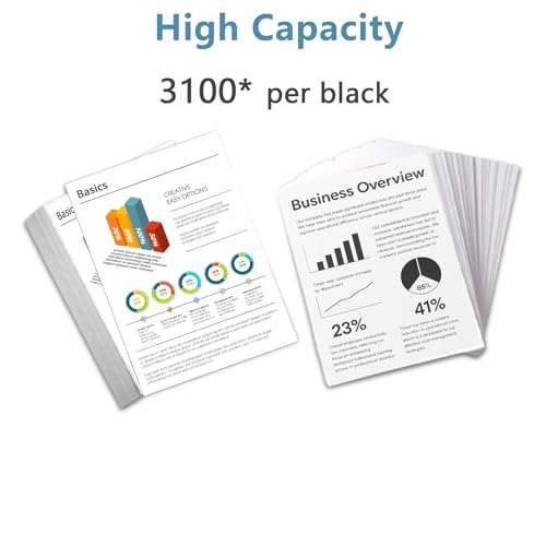 Image of 26A Black Toner Cartridges Replacement for HP CF226X 26X CF226A CF226, Compatible with LaserJet Pro M402d M402dn M402dw M402n LaserJet Pro MFP M426dn M426dw M426fdn M426fdw Printers (2- Pack)
