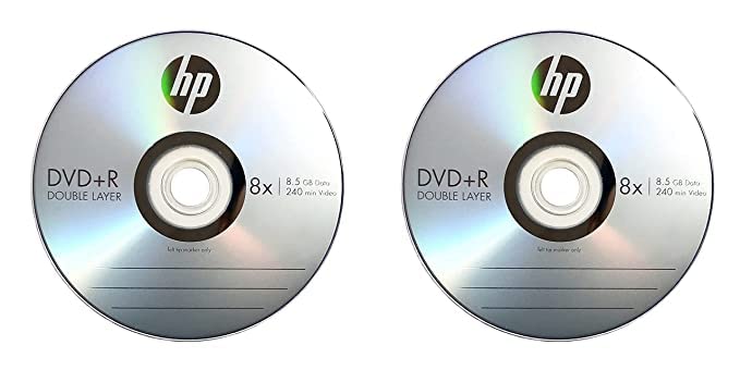 Image of Premium Brand Blank DVD+DL (Double Layer) 8.5 GB x 240 min x 8X (Pack of 2)