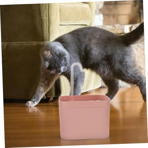 Fuente de Agua Automática para Gatos Yardwe Rosa miniatura 4