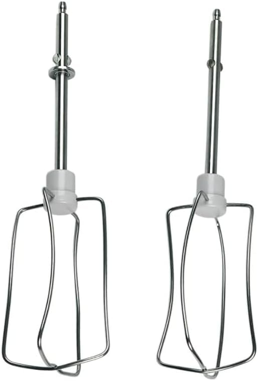 Mistericambio Par de varillas para batidora compatible con Moulinex Tefal SS-989633, silicona verde, 2 unidades