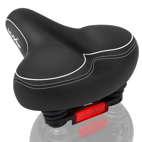 Recopilación y reviews de Bicicleta paseo city - los más vendidos. 32 Asiento de bicicleta, asiento para bicicleta de ergonómico, amortiguador y transpirable, Almohadilla de bicicleta extra ancha y cómoda para hombres y mujeres, asientos para...