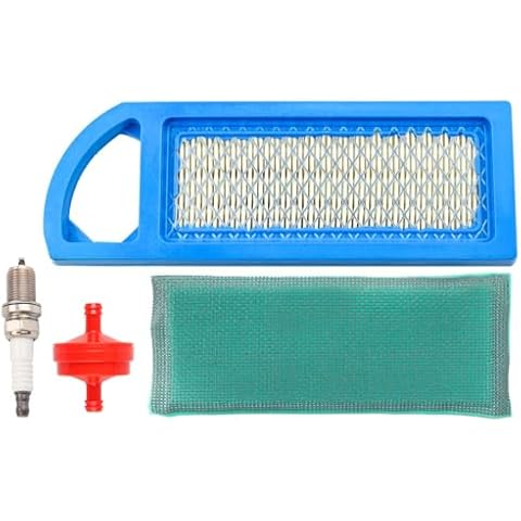 Leopop Lt1000 Air Filter for Briggs and Stratton 697153 Craftsman Lt1000 Intek 15-18.5 HP Parts Engine Lawn Mower BS 698083 795115 Cover