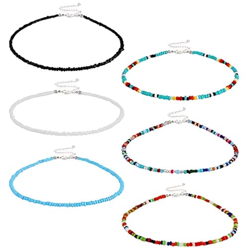 【Bellissimi Regali Estivi】La collana di perle colorate è un ottimo regalo estivo per moglie, figlia, fidanzata, madre, una bellissima collana di perle colorate può renderti più affascinante in vacanza, spiaggia, festa in piscina e mostrarti un temperamento affascinante, sexy ed elegante
