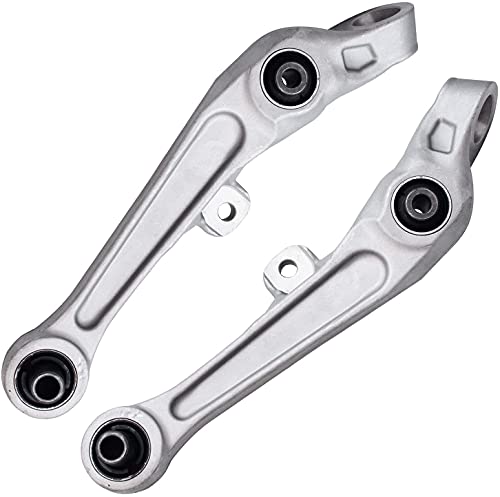 Image of Detroit Axle - RWD Front End Kit for 2003-2004 INFINITI G35 Nissan 350Z, Upper Control Arms with Ball Joint Lower Forward Rearward Control Arms Outer Tie Rods Sway Bars Replacement - 10pc Set