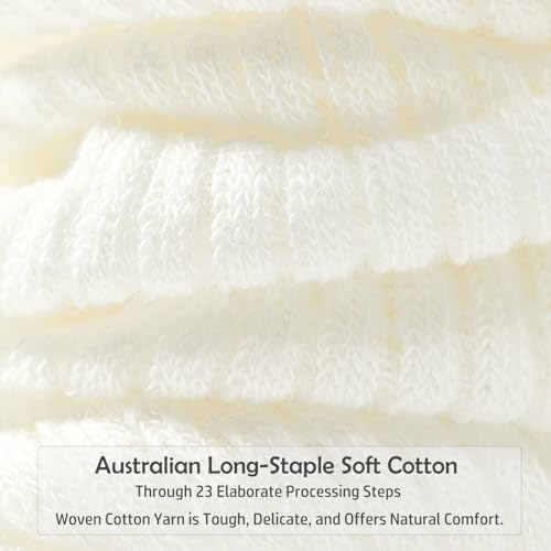 Ultra-Thin Girly Loose Spring Summer Calf Socks Ribbed Knee High Ballet Hollow Out Slouch Style2