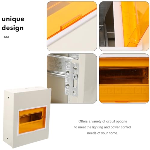 Coffret de protection de distribution étanche 8 modules pour circuit électrique extérieur