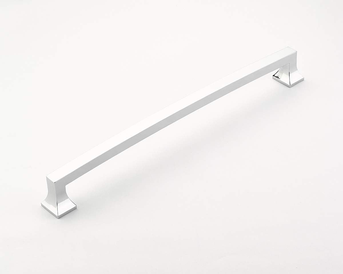 Schaub Menlo Park Collection 15 in. (381mm) Arched Appliance Pull, Matte Black - 539-MB