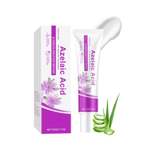 Azelaic Acid Gesichtscreme, Azelaic Acid Creme Verbessert Hautunreinheiten, Azelainsäure Creme Reinigt die Poren, Feuchtigkeitsspendend und Beruhigend, Rötungen Reduzieren, für Fettige & Unreine Haut