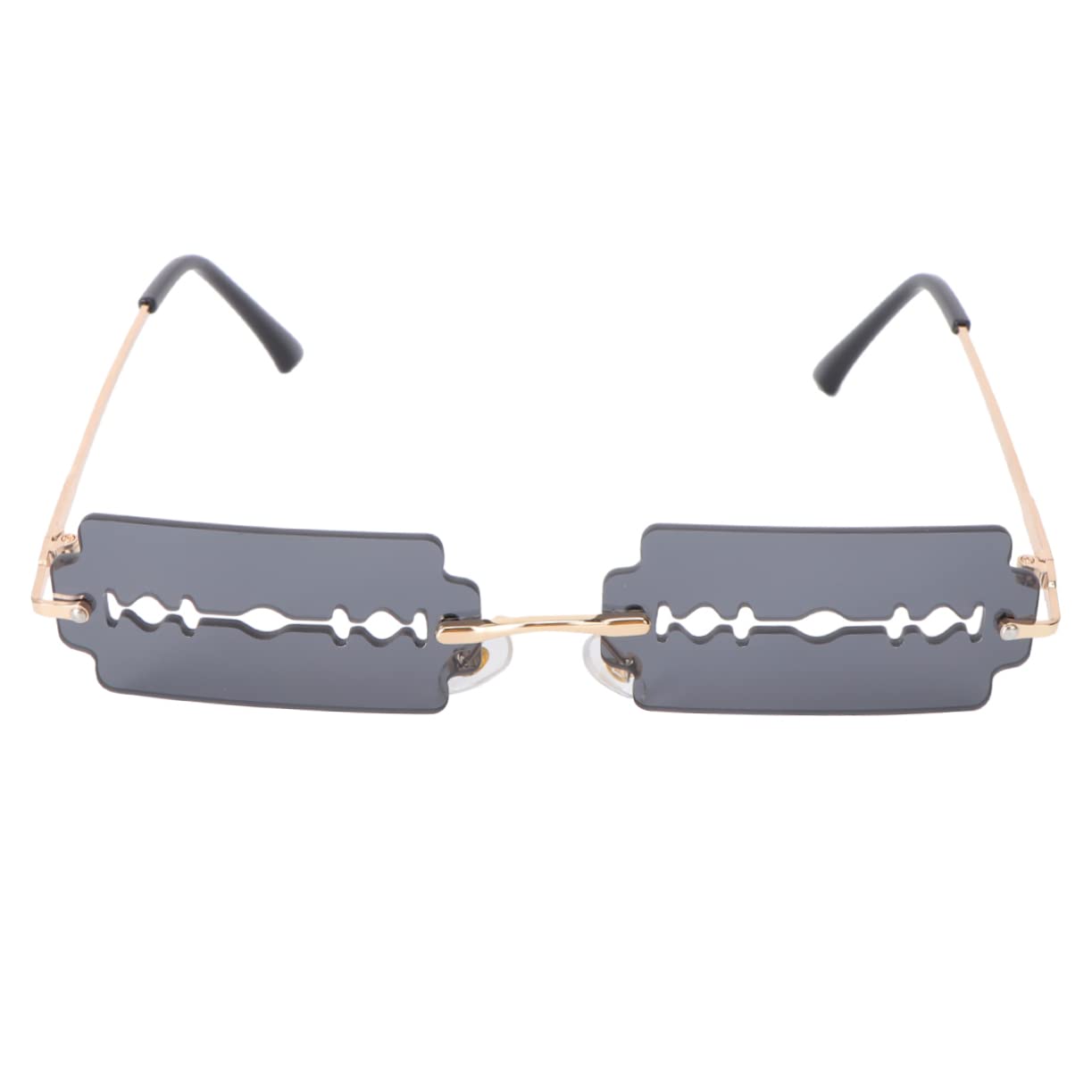 NOLITOY 1Pc Hollow Out Funny Sunglasses for Parties Accessories for Halloween Unisex Design for Adults Lightweight and Comfortable for Festive Celebrations