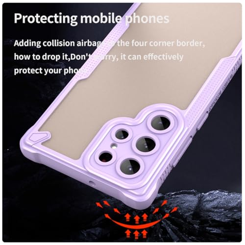 Coque Galaxy S22 Ultra violette avec protection écran en verre trempé - 7