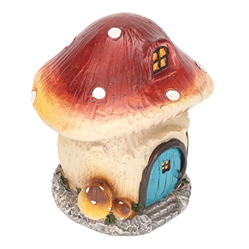 Ornement de maison en forme de champignon résistant à l'humidité extérieure