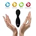 VibeMax Mini Personal Massage Device - Compact - Lightweight - Small & Quiet - USB Rechargeable - for Muscle Tension Relief in Neck, Back, Shoulders, Legs and Feet (Black)