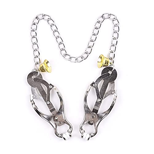 Clips de muslo y accesorios SM de bondage para parejas en lencería