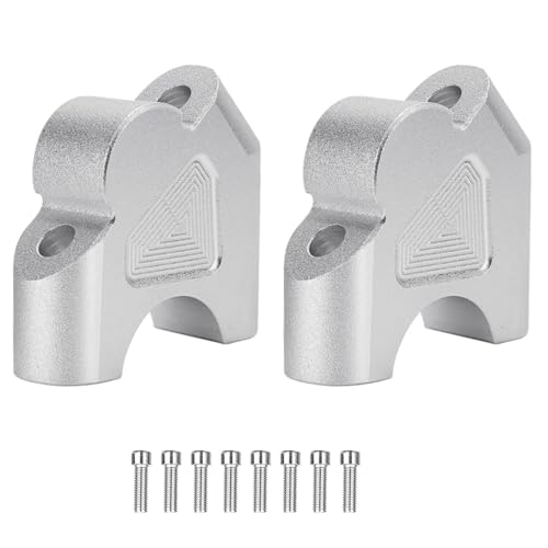 Elevador de manillar para R1200GS y R1250GS en color plata