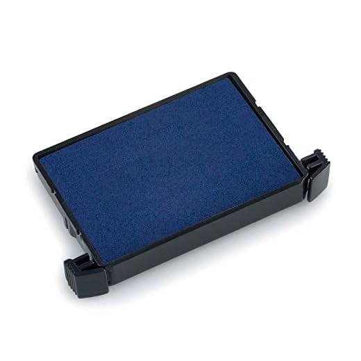 Trodat Ersatzkissen 6/4750 für Printy 4750, 4750 Typo, 4941 und Serie 4750/L, Stempelfarbe Blau, 2er-Pack