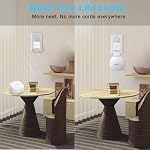 Outlet Wall Mount for eero 6 & 6+ Mesh Wi-Fi System - No Messy Wires, Space Saving Holder for eero Extender (1 Pack)