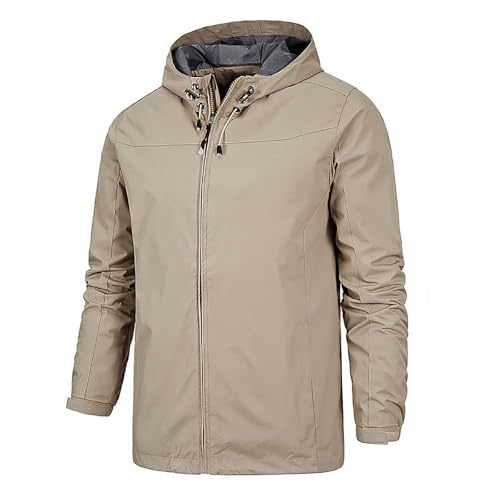 Veste d'alpinisme fine pour homme couche hardshell technique